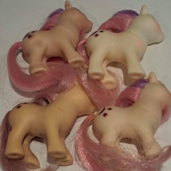 Lot of 4 baby moondancers G! generation 1 my little pony toys mlp - Picture 5 of 6
